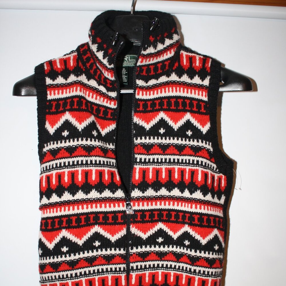 Ralph Lauren Knitted Ski Vest